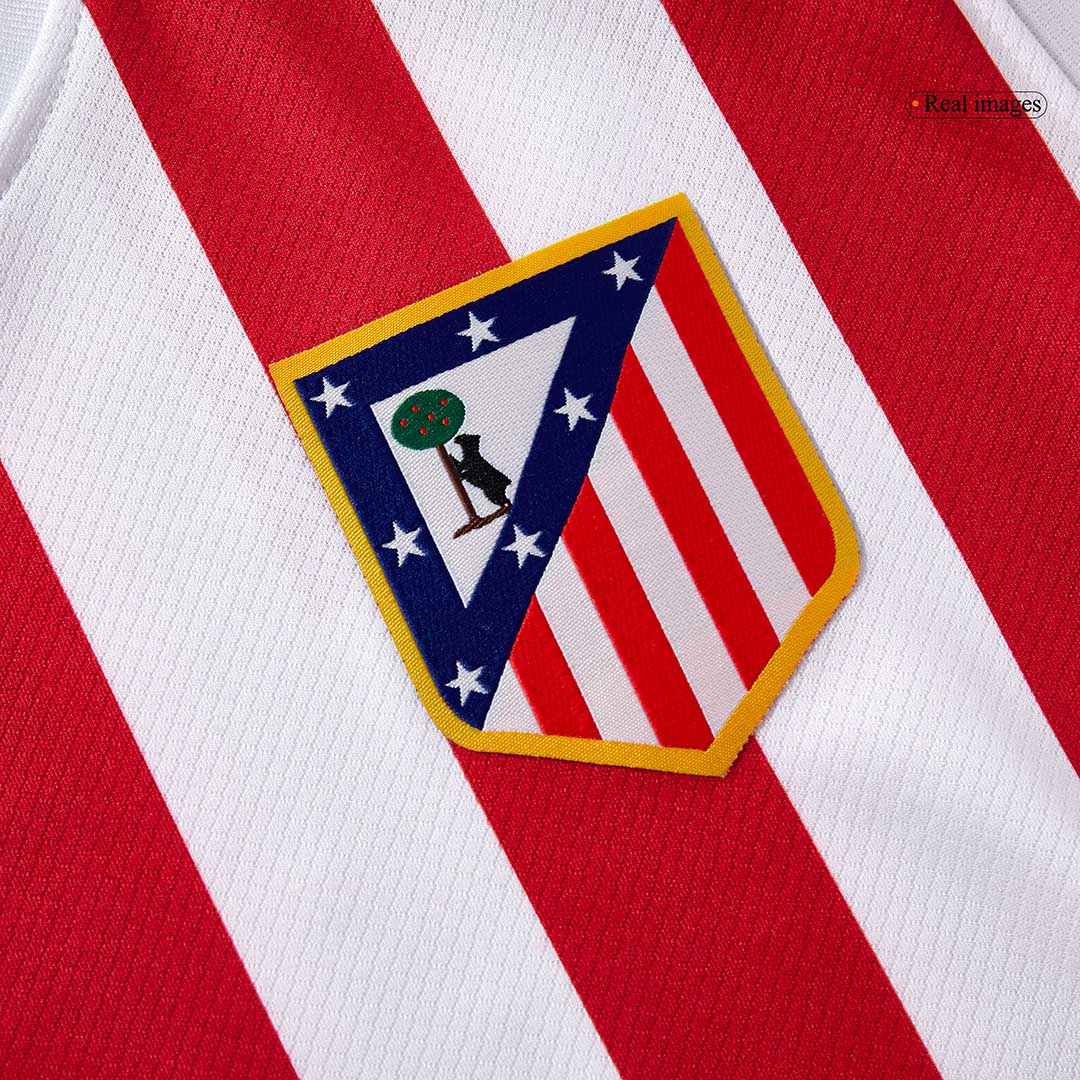 GRIEZMANN #7 Atletico Madrid Mens Home Soccer Jersey 2025/26 Red&White