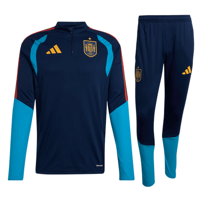 Spain Kids Training Tracksuit Kit 2026 Navy