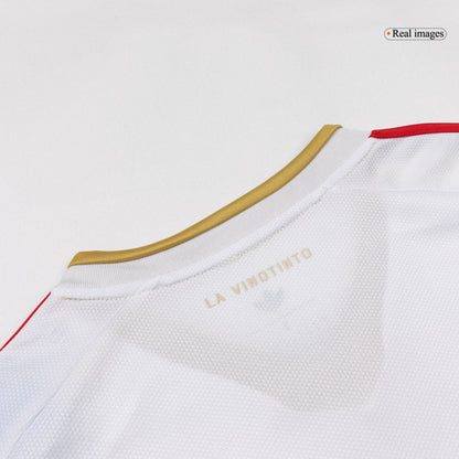 Venezuela Mens Away Soccer Jersey World Cup 2026 White