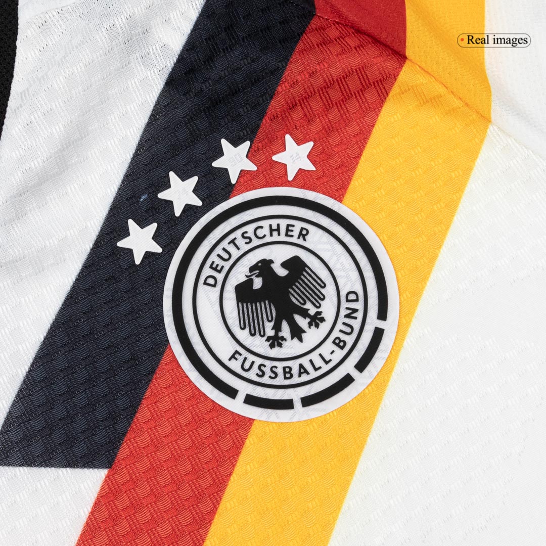 WIRTZ #17 Germany Mens Home Soccer Jersey World Cup 2026 White - Player Version