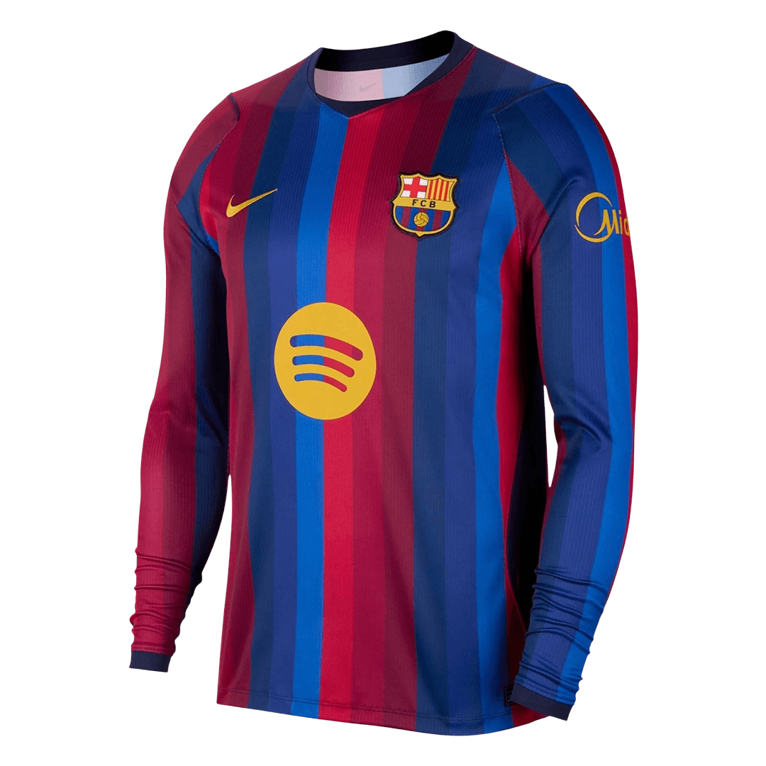 Barcelona Home Long Sleeve Soccer Jersey 2026/27
