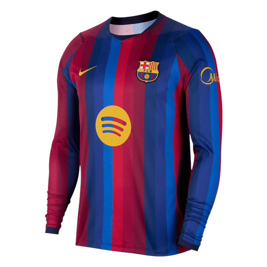 Barcelona Home Long Sleeve Soccer Jersey 2026/27