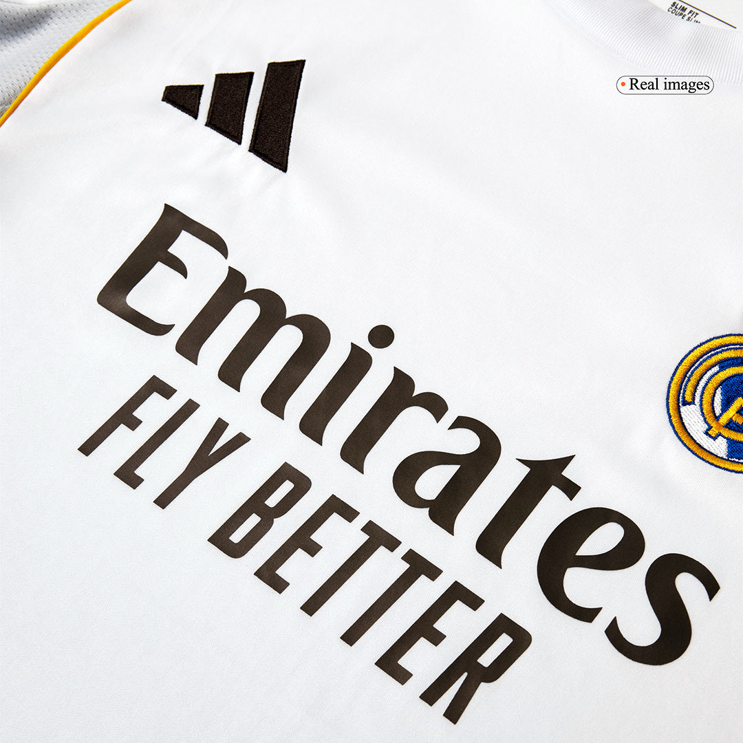 F.MENDY #23 Real Madrid Mens Home Soccer Jersey 2025/26 White [PREMIUM]