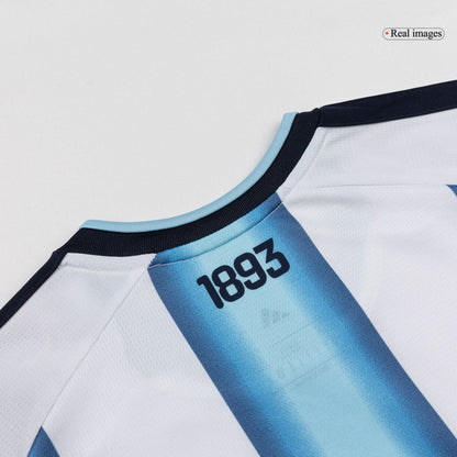 DE PAUL #7 Argentina Mens Home Soccer Jersey World Cup 2026 Blue&White [PREMIUM]