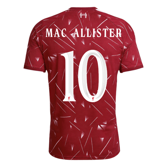 Liverpool Home Soccer Jersey 2026/27 – MAC ALLISTER #10 – UCL
