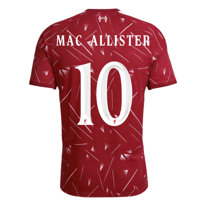 Liverpool Home Soccer Jersey 2026/27 – MAC ALLISTER #10 – UCL