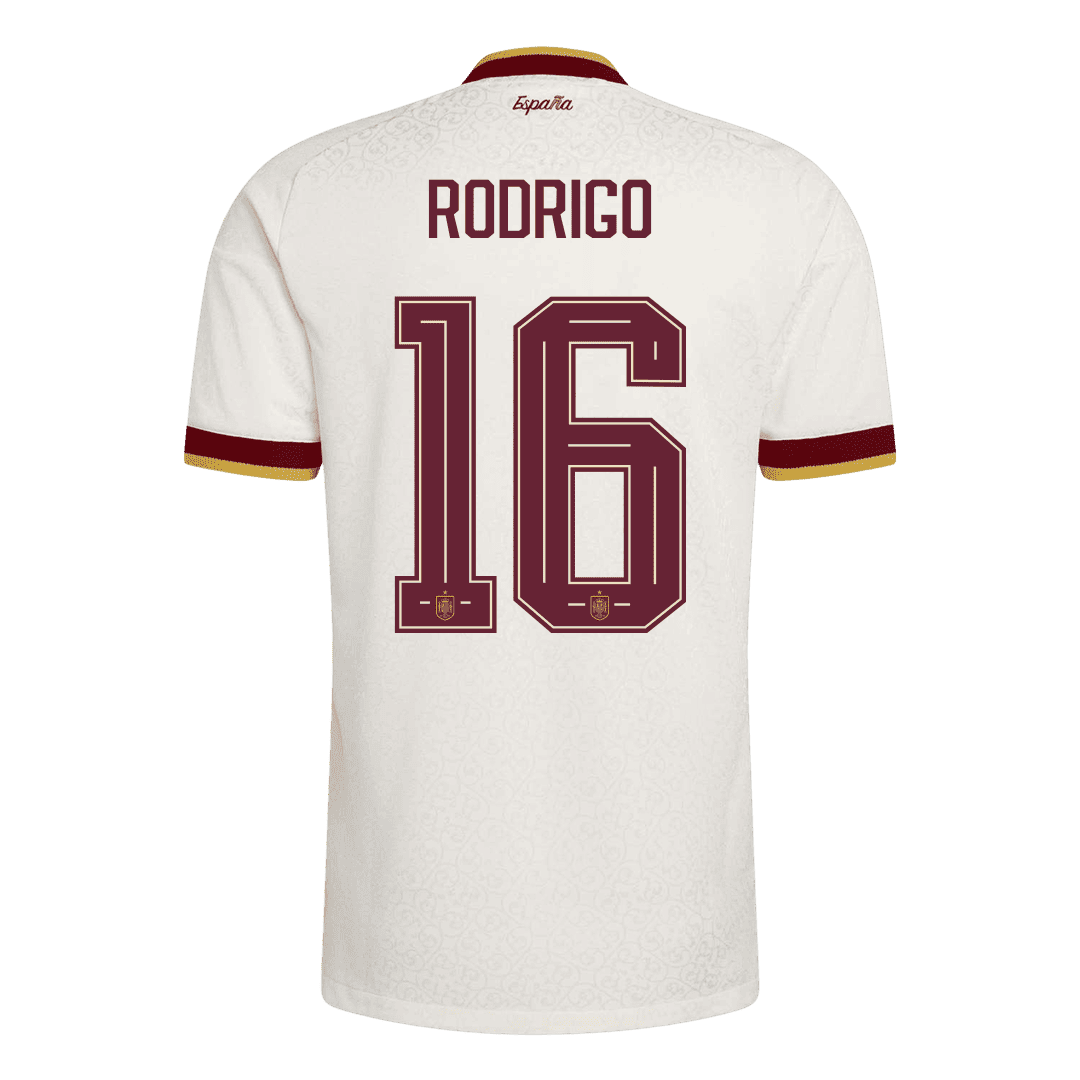 [Champion Edition] Spain Away Soccer Jersey World Cup 2026 – RODRIGO #16 (Player Version)