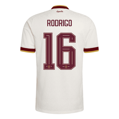 [Champion Edition] Spain Away Soccer Jersey World Cup 2026 – RODRIGO #16 (Player Version)