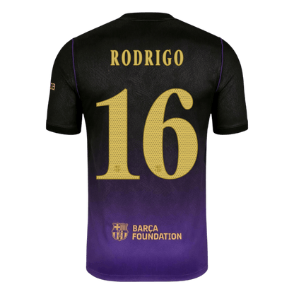 Barcelona Away Soccer Jersey 2026/27 – RODRIGO #16 – UCL