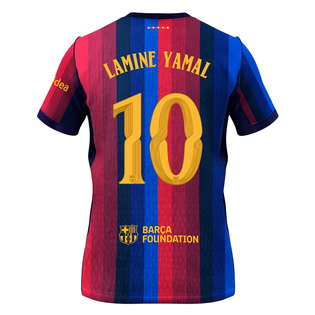 Barcelona Home Soccer Jersey 2026/27 – LAMINE YAMAL #10 – UCL