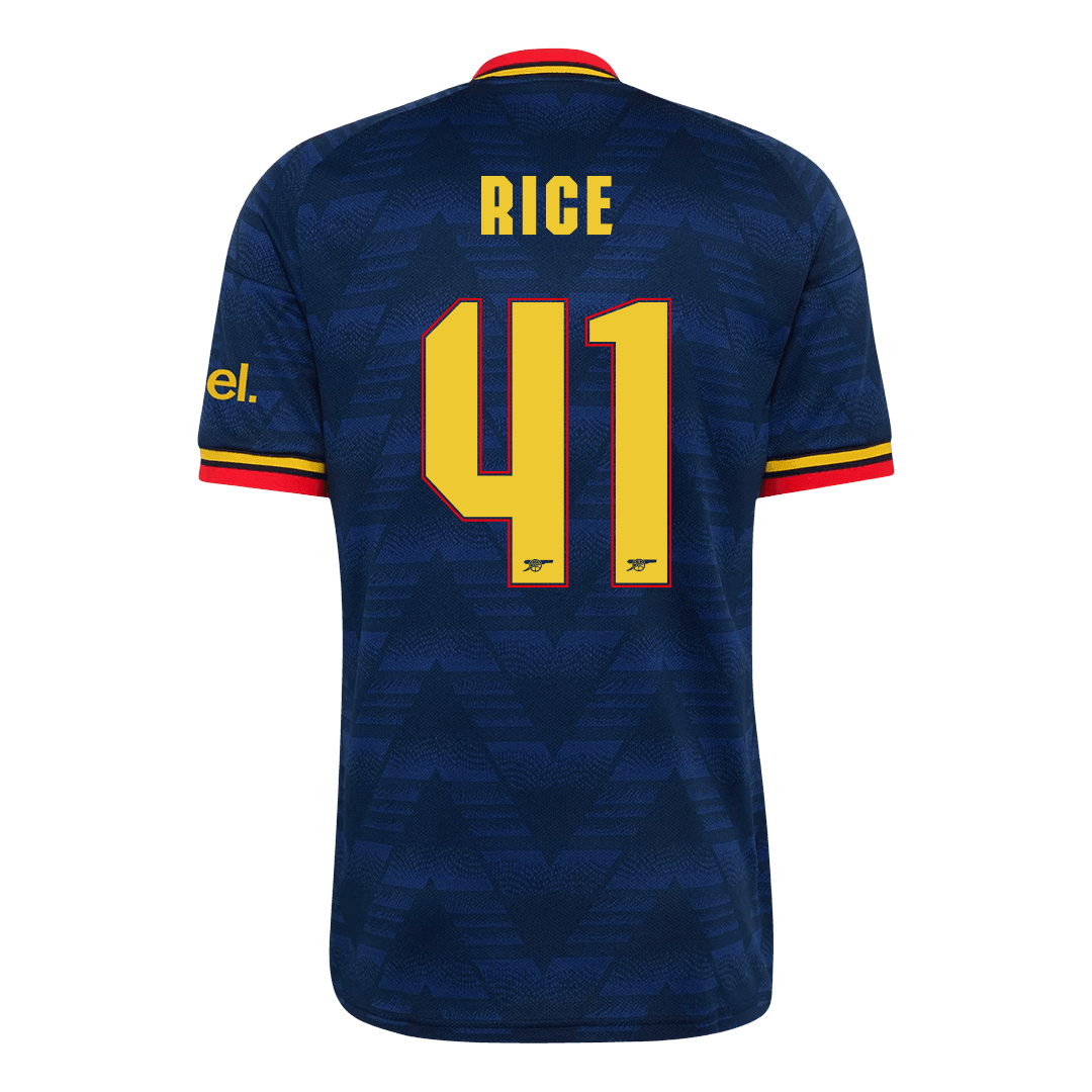 Arsenal Away Soccer Jersey 2026/27 – RICE #41 – UCL
