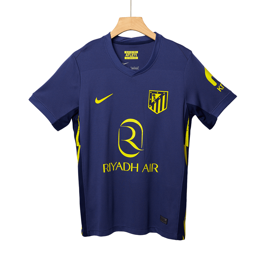 Atletico Madrid Mens Away Soccer Jersey 2025/26 Navy