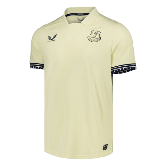 Everton Mens Away Soccer Jersey 2025/26 Yellow