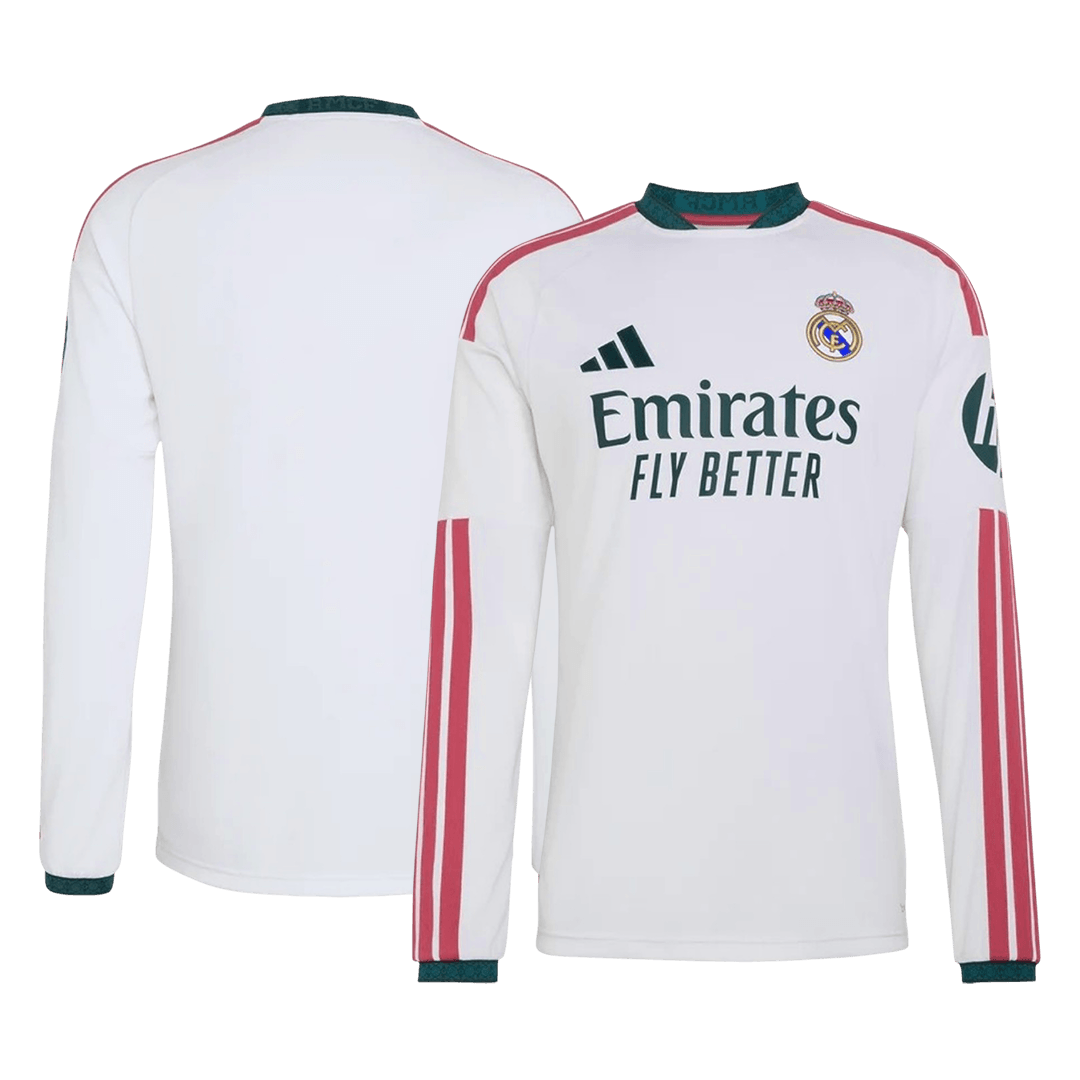 Real Madrid Home Long Sleeve Soccer Jersey 2026/27