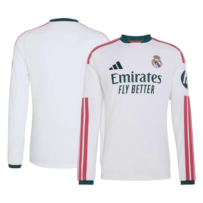 Real Madrid Home Long Sleeve Soccer Jersey 2026/27