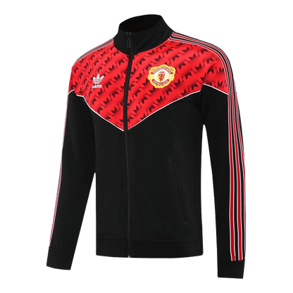 Manchester United Mens Training Jacket 2025/26 Red&Black