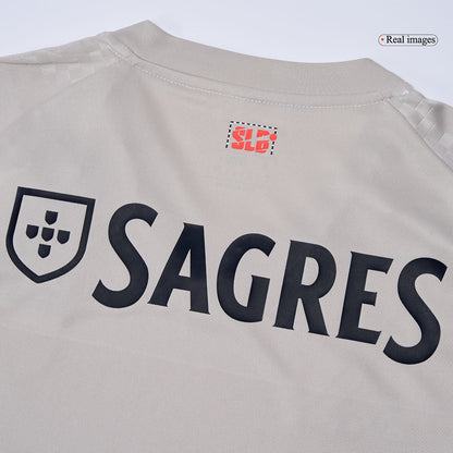 Benfica Mens Away Soccer Jersey 2025/26 Beige