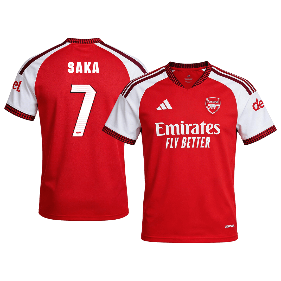 Arsenal Home Soccer Jersey 2026/27 – SAKA #7 – UCL