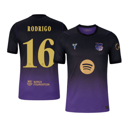 Barcelona Away Soccer Jersey 2026/27 – RODRIGO #16 – UCL (Player Version)