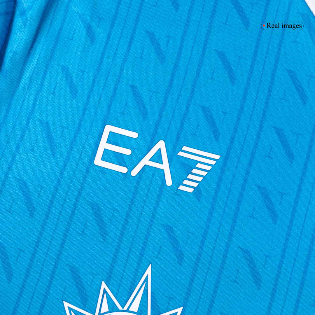 DE BRUYNE #11 Napoli Mens Home Soccer Jersey 2025/26 Blue