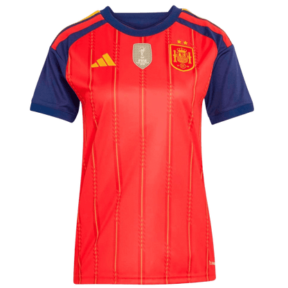 Spain Womens Home Soccer Jersey World Cup 2026