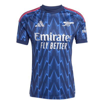ØDEGAARD #8 Arsenal Mens Away Soccer Jersey 2025/26 Blue