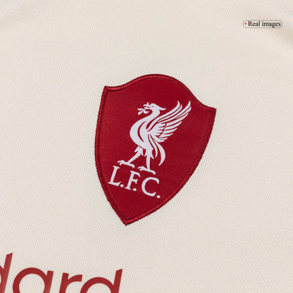 Liverpool Mens Away Soccer Jersey 2025/26 White