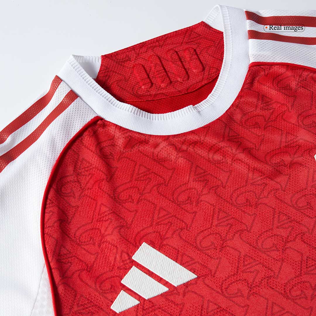 Arsenal Mens Home Soccer Jersey 2025/26 Red - Player Version