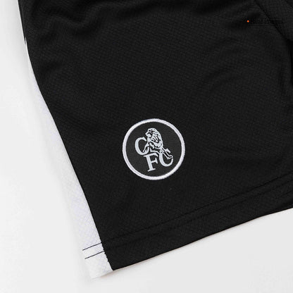 Chelsea Kids Third Away Soccer Full Set 2025/26 Black