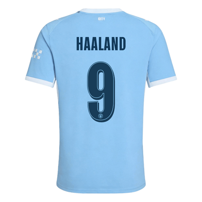 Manchester City Home Soccer Jersey 2026/27 – HAALAND #9 – UCL (Player Version)