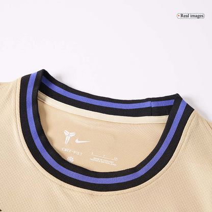 F.DE JONG #21 Barcelona Mens Away Soccer Jersey UCL 2025/26 Yellow