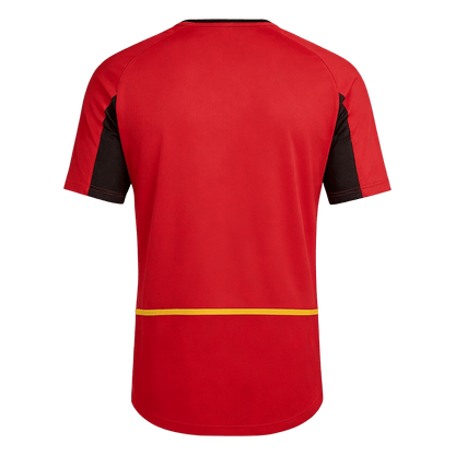 Retro Belgium Mens Home Soccer Jersey World Cup 2002 Red