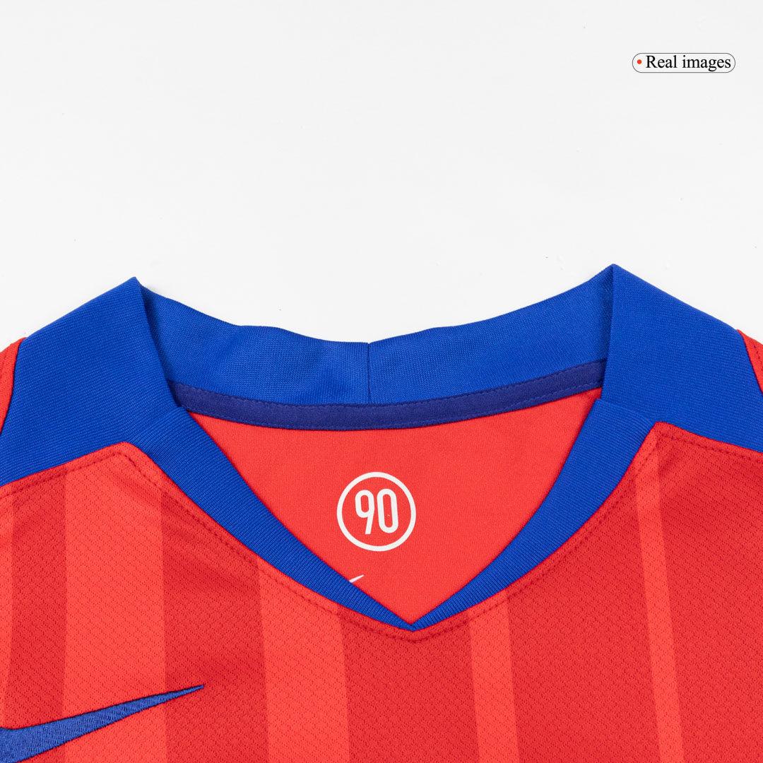 PSG Mens Third Away Soccer Kit 2025/26 Red