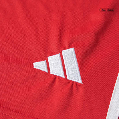 Bayern Munich Mens Home Soccer Shorts 2025/26 Red