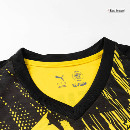 Borussia Dortmund Mens Home Soccer Jersey 2025/26 Yellow