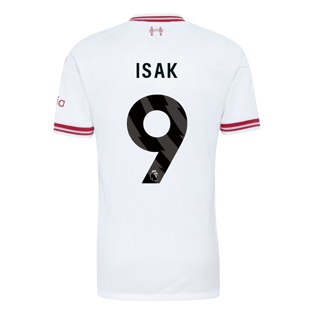 Liverpool Away Soccer Jersey 2026/27 – ISAK #9 (Player Version)