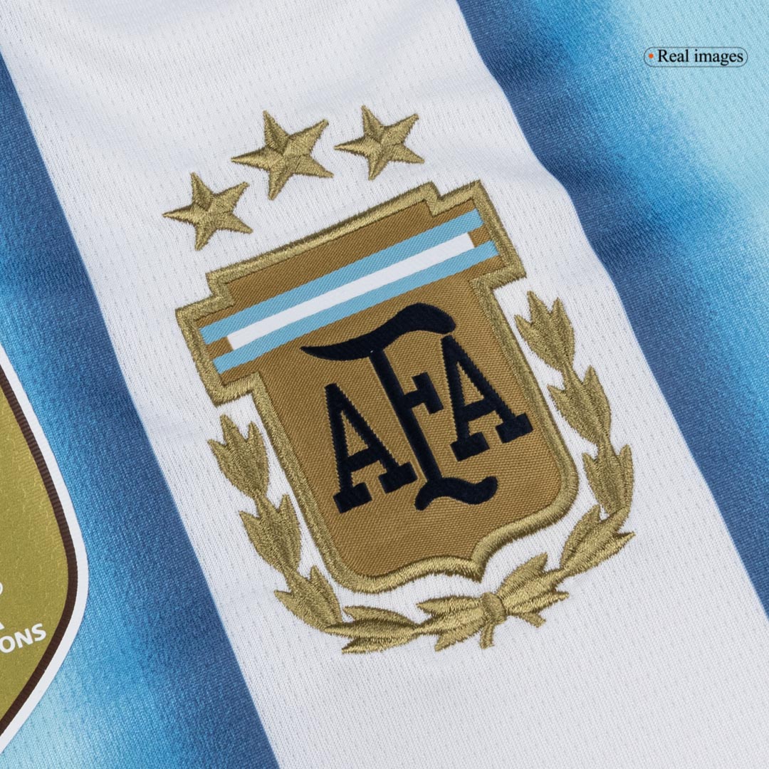 DE PAUL #7 Argentina Mens Home Soccer Jersey World Cup 2026 Blue&White [PREMIUM]