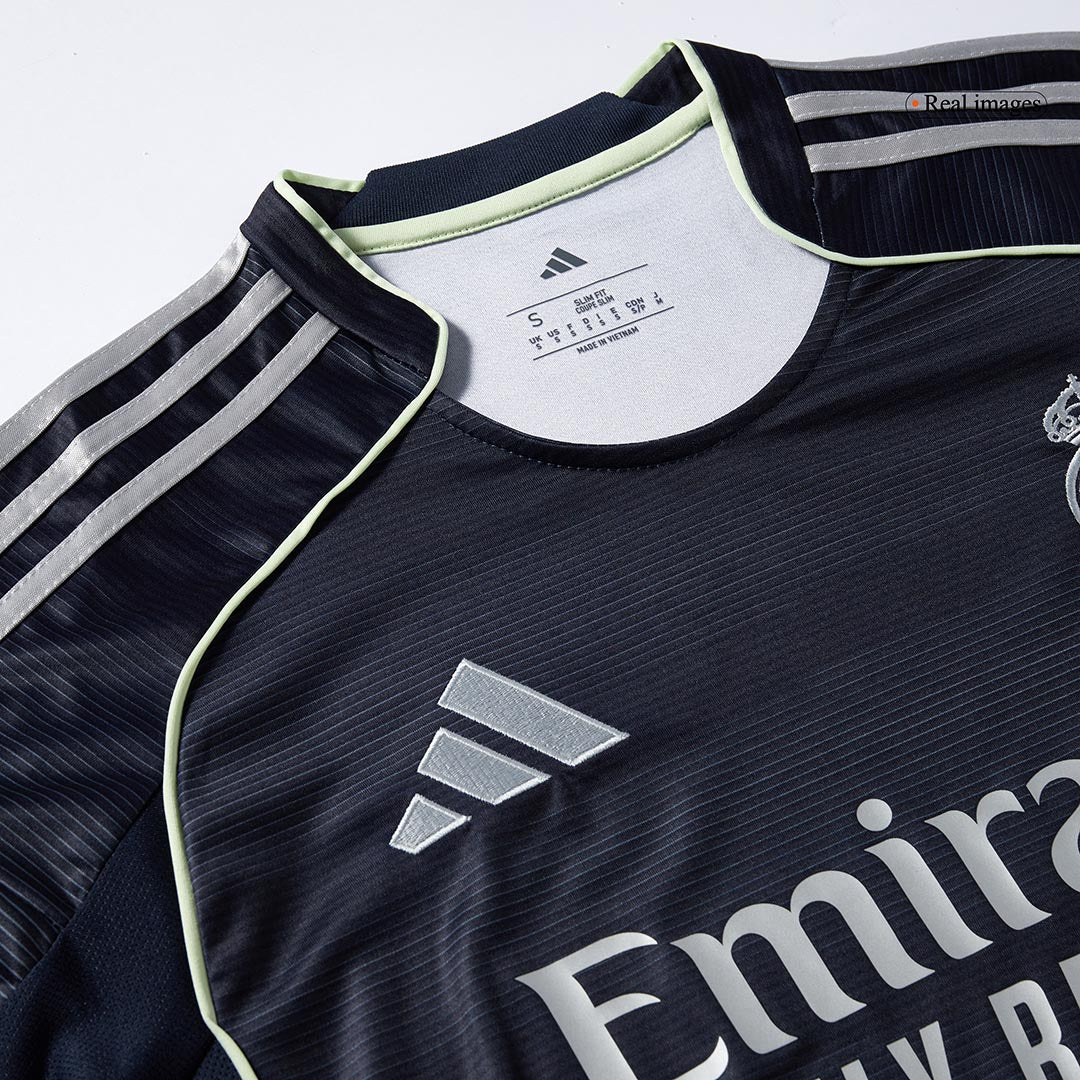 MBAPPÉ #9 Real Madrid Mens Away Soccer Jersey 2025/26 Navy [PREMIUM]