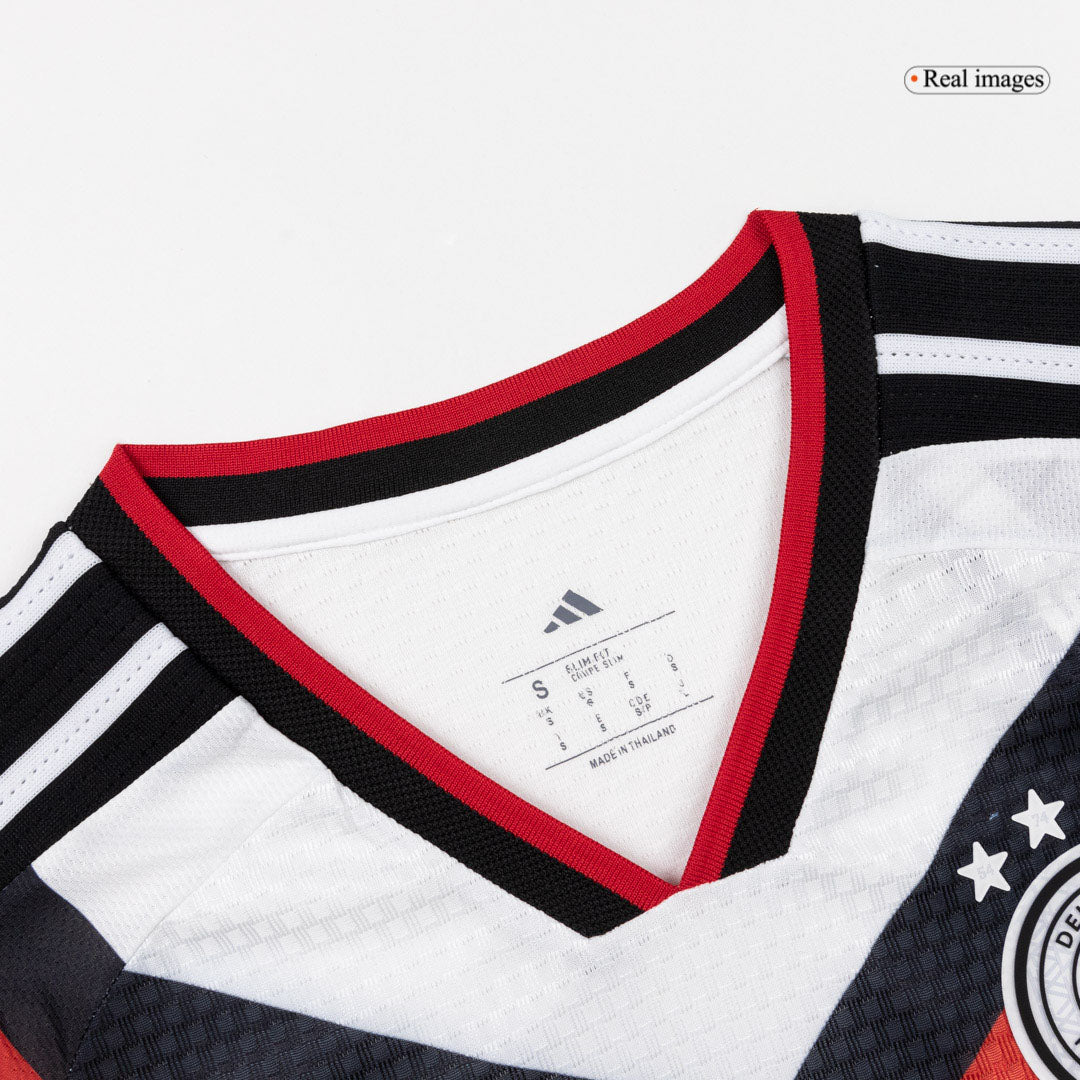 KIMMICH #6 Germany Mens Home Soccer Jersey World Cup 2026 White - Player Version