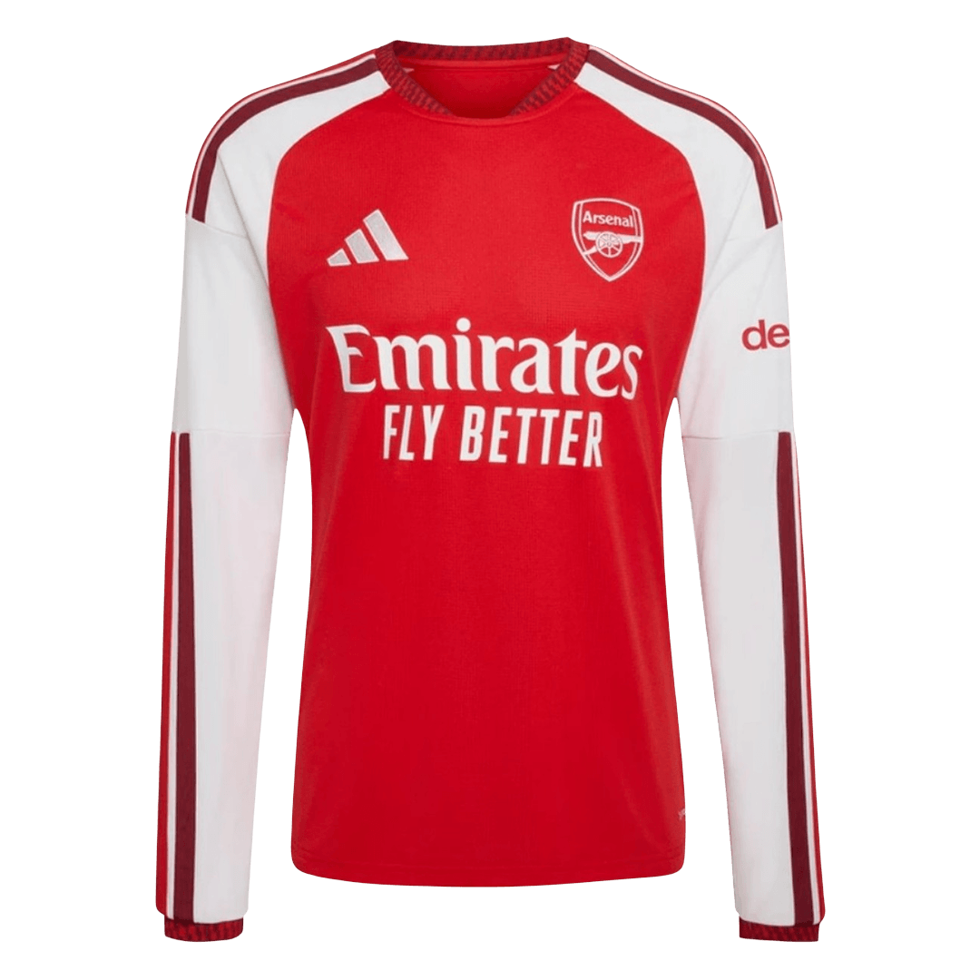 Arsenal Home Long Sleeve Soccer Jersey 2026/27