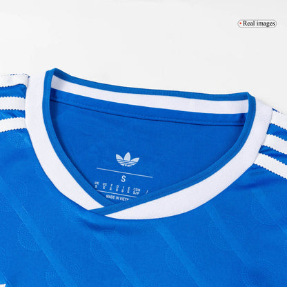 Real Madrid Mens Third Away Soccer Kit 2025/26 Blue