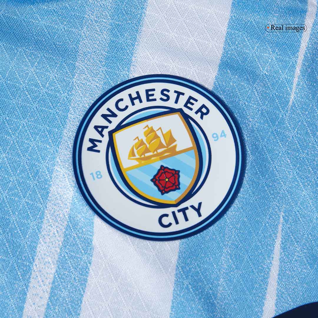 FODEN #47 Manchester City Mens Home Soccer Jersey 2025/26 Blue - Player Version