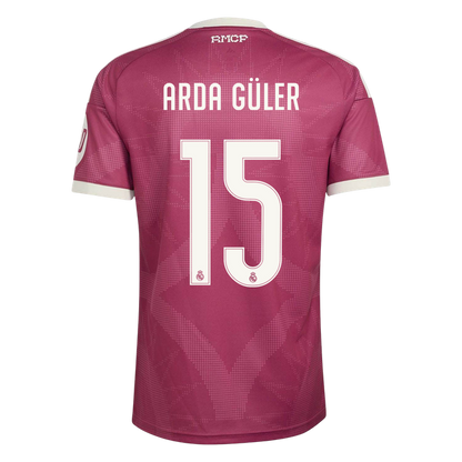 Real Madrid Third Soccer Jersey 2026/27 – ARDA GÜLER #15