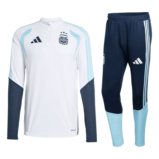 Argentina Mens Training Tracksuit Kit 2026 White