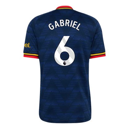 Arsenal Away Soccer Jersey 2026/27 – GABRIEL #6