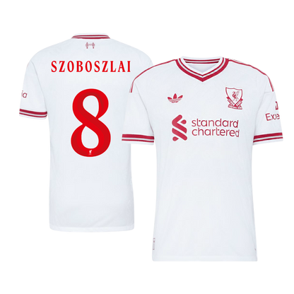 Liverpool Away Soccer Jersey 2026/27 – SZOBOSZLAI #8 – UCL (Player Version)