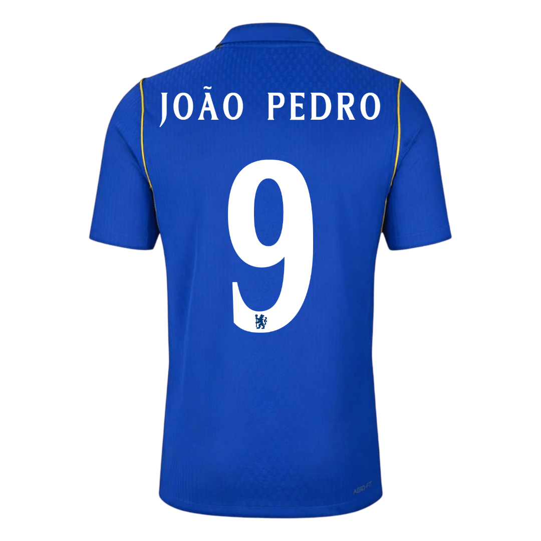 Chelsea Home Soccer Jersey 2026/27 – JOÃO PEDRO #9 – UCL (Player Version)