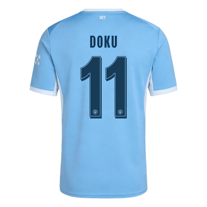 Manchester City Home Soccer Jersey 2026/27 – DOKU #11 – UCL