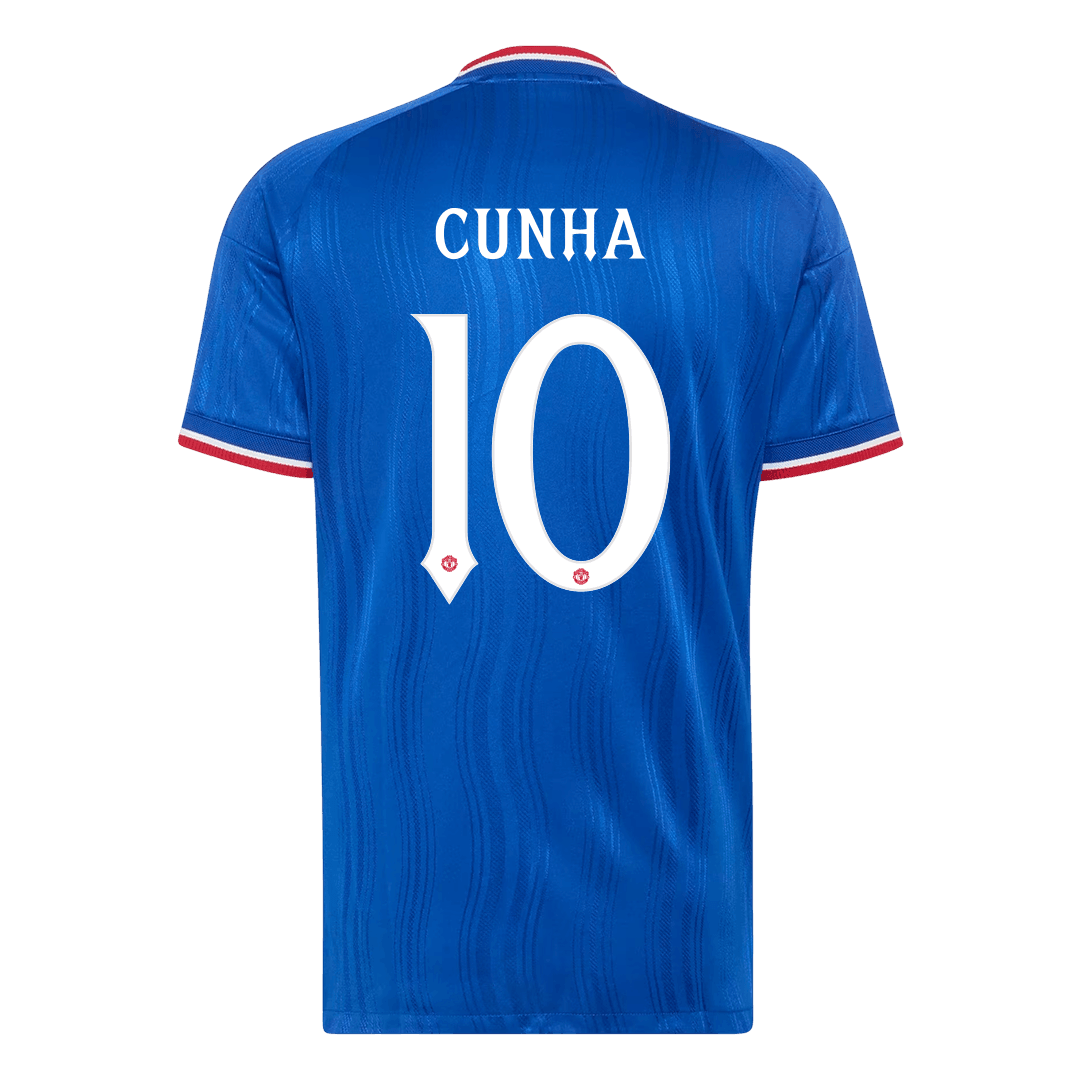 Manchester United Away Soccer Jersey 2026/27 – CUNHA #10 – UCL (Player Version)