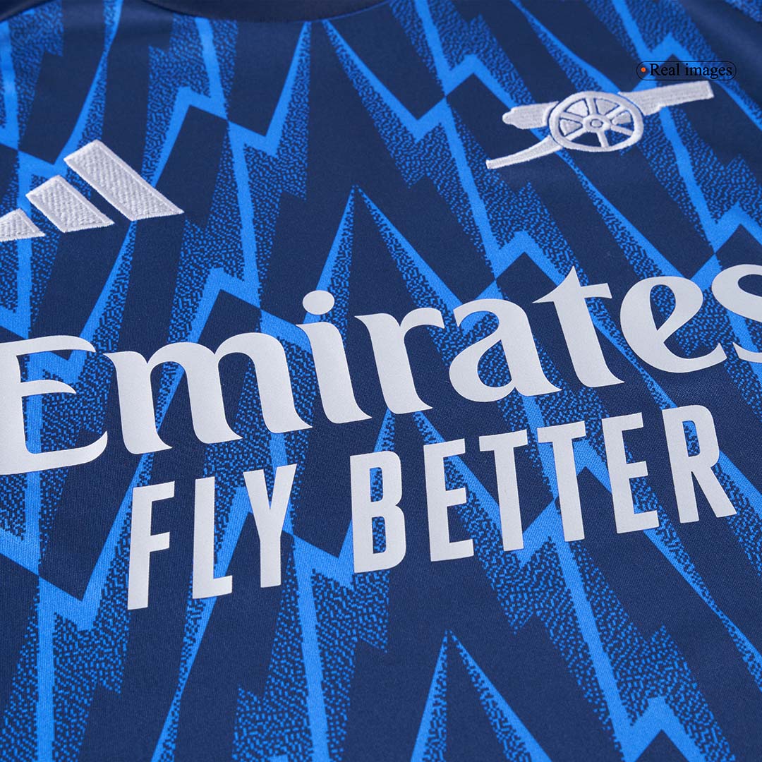 Arsenal Mens Away Soccer Jersey 2025/26 Blue